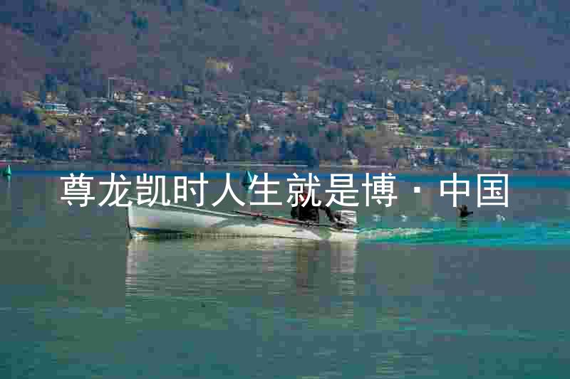尊龙凯时人生就是博·中国